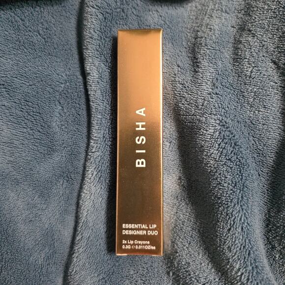 Bisha Essential Lip Designer Duo in San Tropez and St. Barths - NEW - Picture 2 of 4